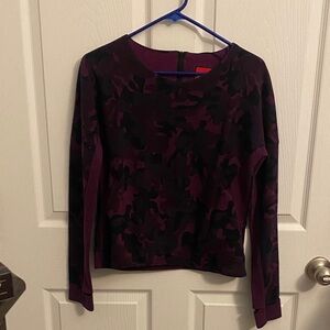 Women’s Nike Long-Sleeve Purple Camouflage Top